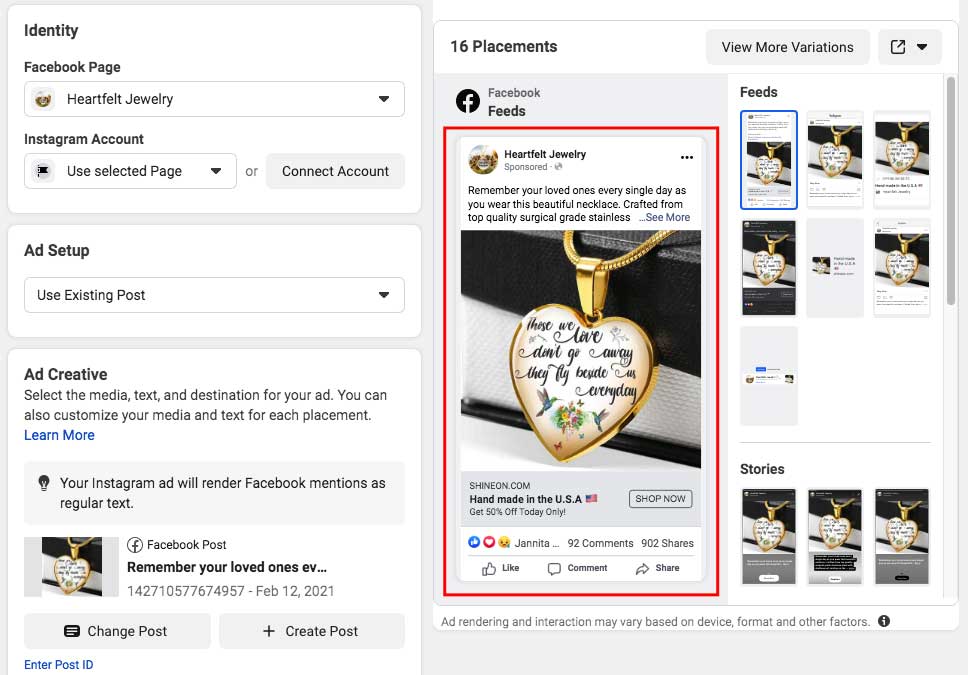 Using Facebook Ad IDs For Duplication